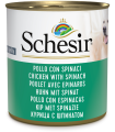 SCHESIR PERRO POLLO CON ESPINACAS 285GR