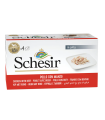 SCHESIR POLLO Y BUEY GELATINA 4X85GR