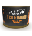 SCHESIR PERRO TASTE POLLO CON PAELLA 150GR