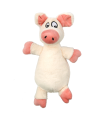 RATON PERRO O CERDO DE PELUCHE CON SONIDO 18 CM