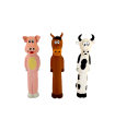 LATEX SURT DE ANIMALES DE GRANJA 29 CM