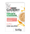 GOURMET NATURE´S CREATIONS PURE SALMON 5X10GR