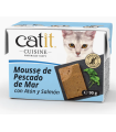 CATIT CUISINE MOUSSE DE PESCADO DE MAR 90GR