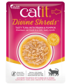 CATIT DIVINE SHREDS ATUN CON GAMBAS Y CALABAZA 75 GR