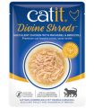 CATIT DIVINE SHREDS POLLO CABALLA Y BROCOLI 75GR