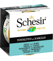 SCHESIR CAT ATUN CON MERLUZA 85GR