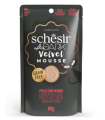 SCHESIR CAT DARK MOUSSE POLLO Y TERNERA 80GR