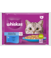 WHISKAS MULTI 1+SELECCION PESCADO 4X85GR