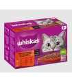 WHISKAS MULTIPACK CARNES 12X85GR